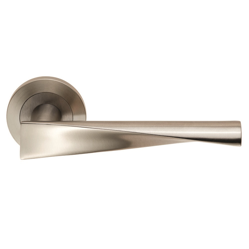 Steelworx SWL Brema Lever on Rose (Latch & Hinges Included)