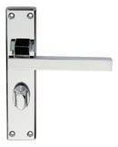 Serozzetta Stratus Lever on WC Backplate (Latch & Hinges Included) Lever On Backplate Serozzetta Polished Chrome
