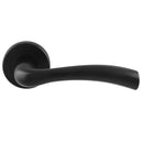 Serozzetta Cinquanta Lever on Rose (Latch & Hinges Included) Lever On Rose Serozzetta Matt Black