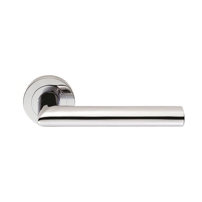 Serozzetta Morado Lever on Rose (Latch & Hinges Included) Lever On Rose Serozzetta Polished Chrome