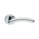Serozzetta Noxia Lever On Rose (Latch & Hinges Included) Lever On Rose Serozzetta Polished Chrome