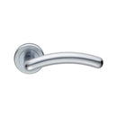Serozzetta Noxia Lever On Rose (Latch & Hinges Included) Lever On Rose Serozzetta Satin Chrome