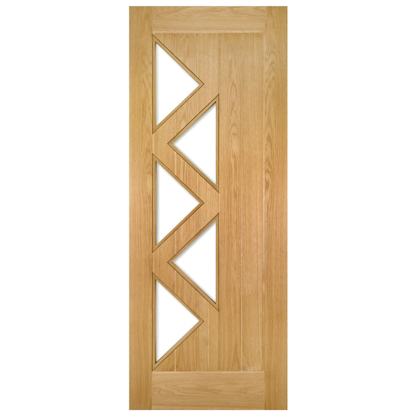 Ely Prefinished Oak Glazed (5L) Internal Door