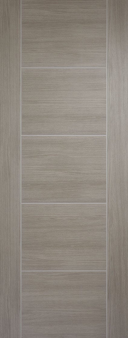 Light Grey Laminated Vancouver Pre-Finished Internal Fire Door FD30