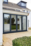 AluVu 12ft External Folding-Sliding Grey Doorset Pre-Finished External Door External Door LPD Doors 