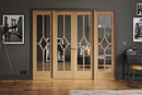 Room Divider Reims Oak W8 Pre-Finished Room Divider Room Divider LPD Doors 