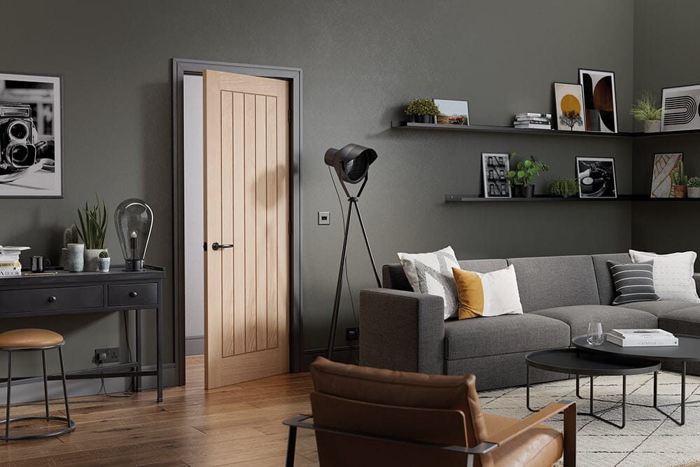 Oak Belize Pre-Finished Internal Door Internal Door LPD Doors 