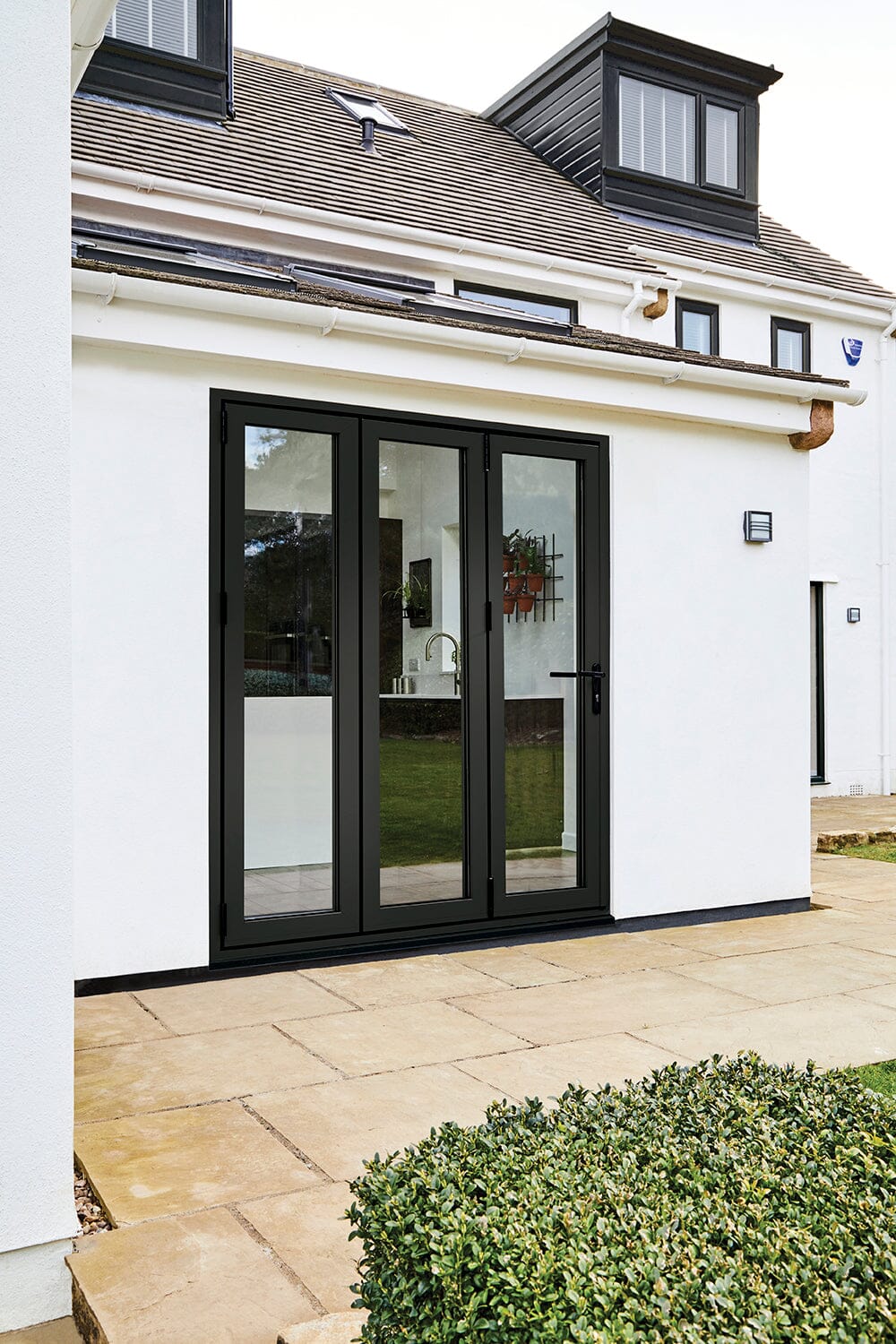 AluVu 6ft Sliding Doorset Black Pre-Finished External Door External Door LPD Doors 