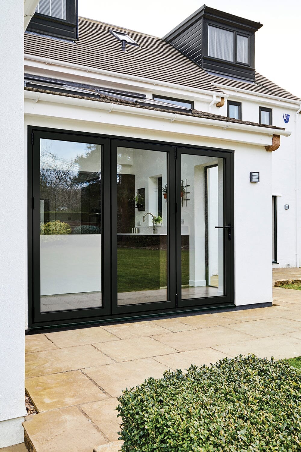 AluVu 8ft Sliding Doorset Black Pre-Finished External Door External Door LPD Doors 