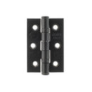 Atlantic CE Fire Rated Ball Bearing Hinges 3" x 2" x 2mm in Matt Black Hinges Atlantic 
