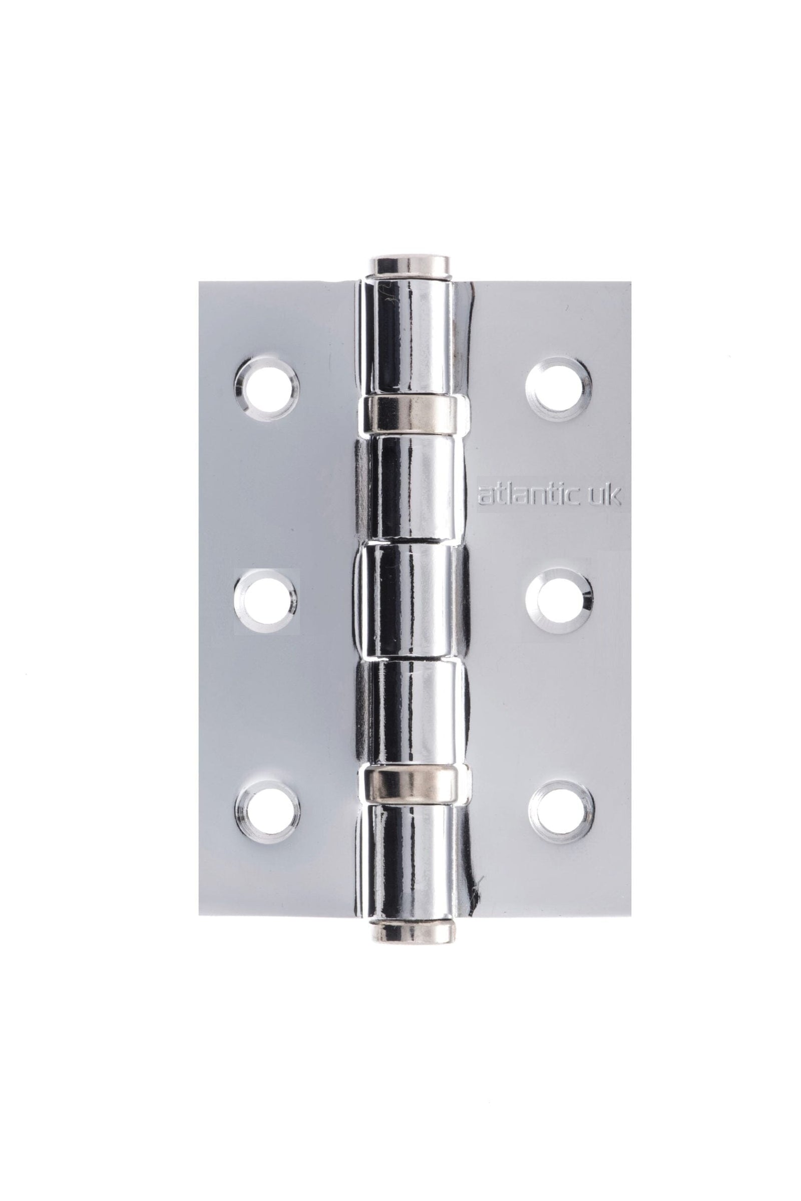 Atlantic CE Fire Rated Ball Bearing Hinges 3" x 2" x 2mm Hinges Atlantic 3" x 2" x 2mm Polished Stainless Steel 