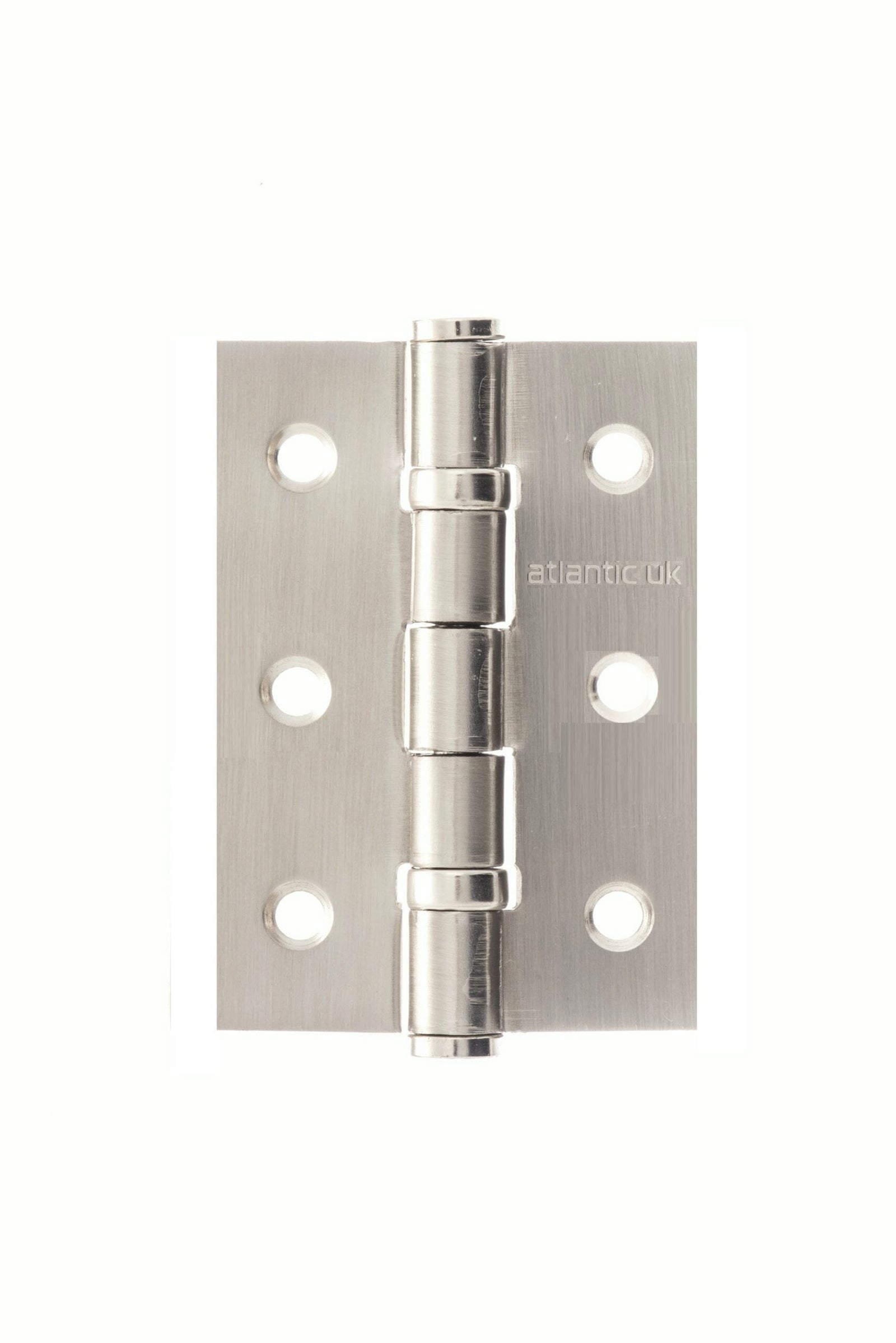 Atlantic CE Fire Rated Ball Bearing Hinges 3" x 2" x 2mm Hinges Atlantic 3" x 2" x 2mm Satin Stainless Steel 