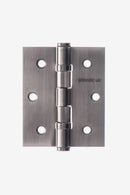 Atlantic Ball Bearing Hinges 3" x 2.5" x 2.5mm Hinges Atlantic 3" x 2.5" x 2.5mm Pair Matt Gun Metal