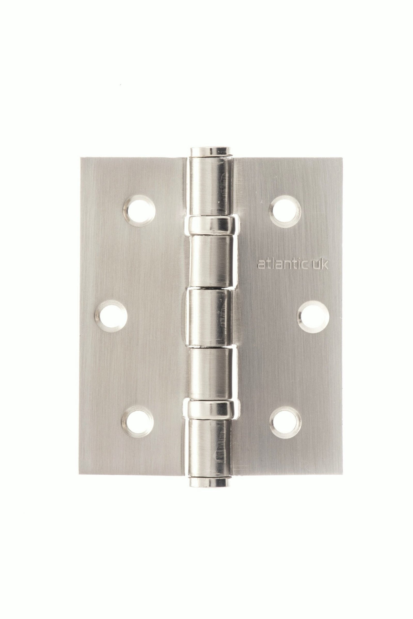 Atlantic Ball Bearing Hinges 3" x 2.5" x 2.5mm Hinges Atlantic 3" x 2.5" x 2.5mm Pair Satin Nickel