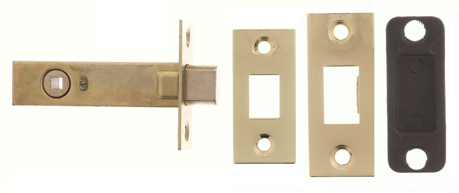 Atlantic Tubular Deadbolt 4" Deadbolt Atlantic 4" Polished Brass 