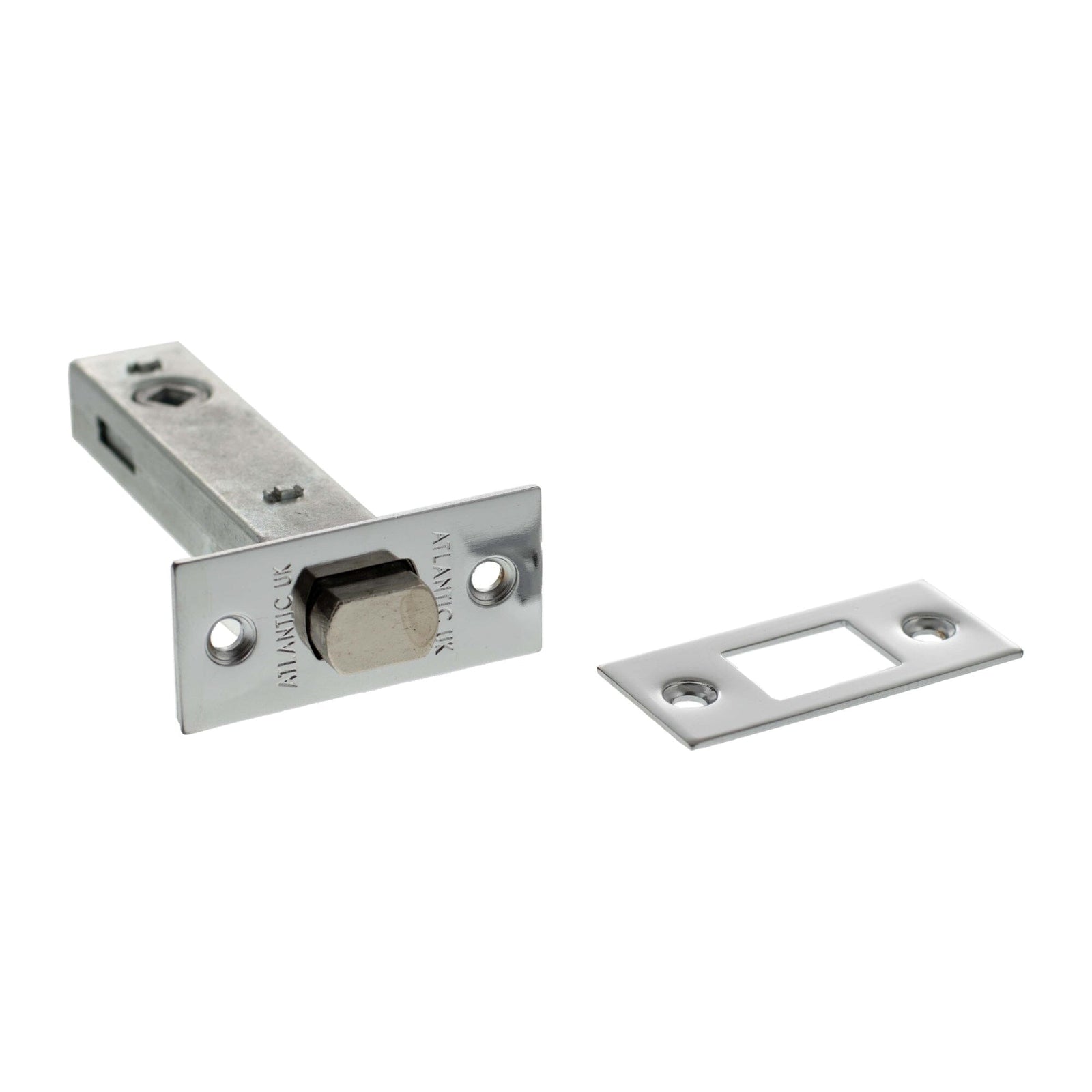 Atlantic Tubular Deadbolt 4" Deadbolt Atlantic 4" Polished Chrome 