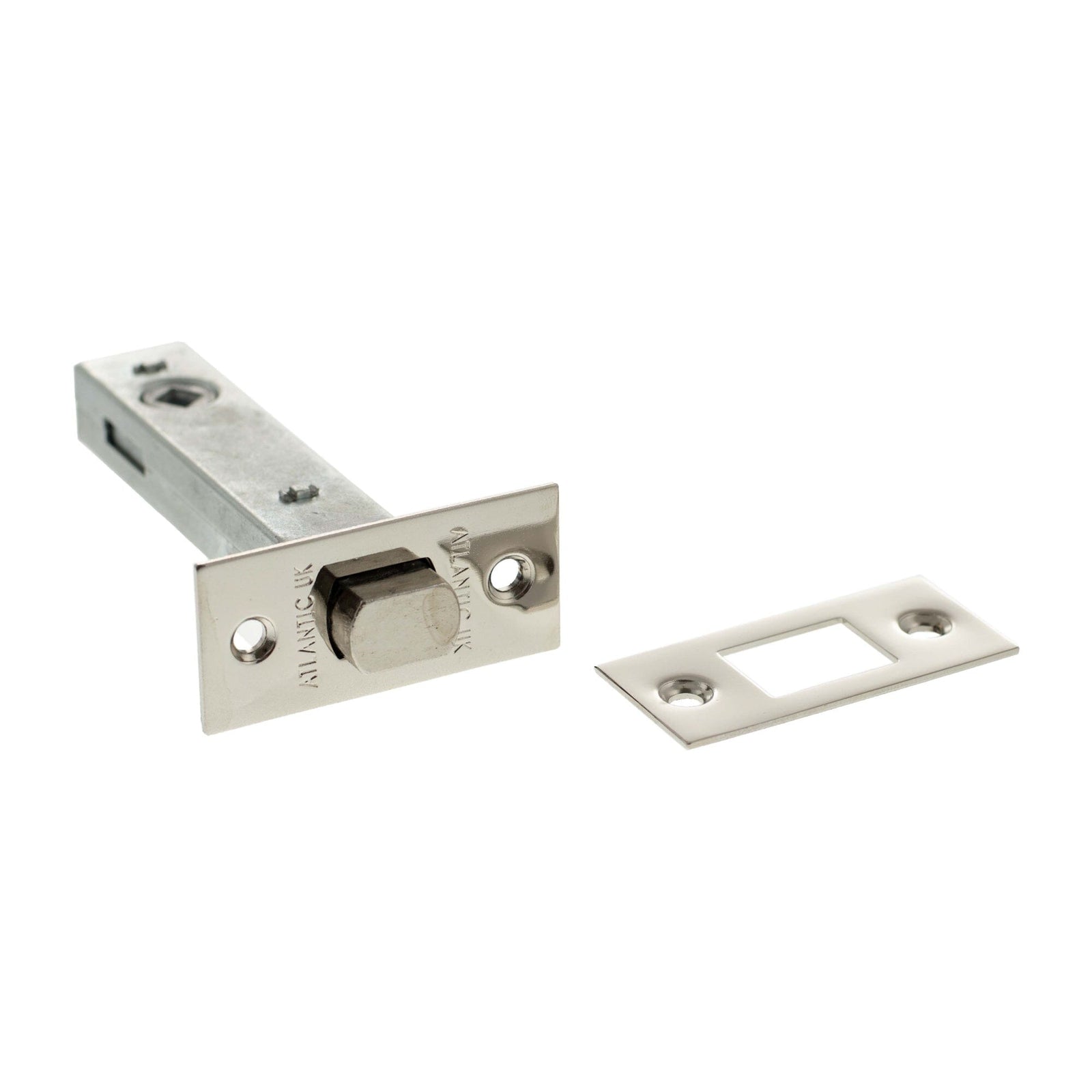 Atlantic Tubular Deadbolt 4" Deadbolt Atlantic 4" Polished Nickel 