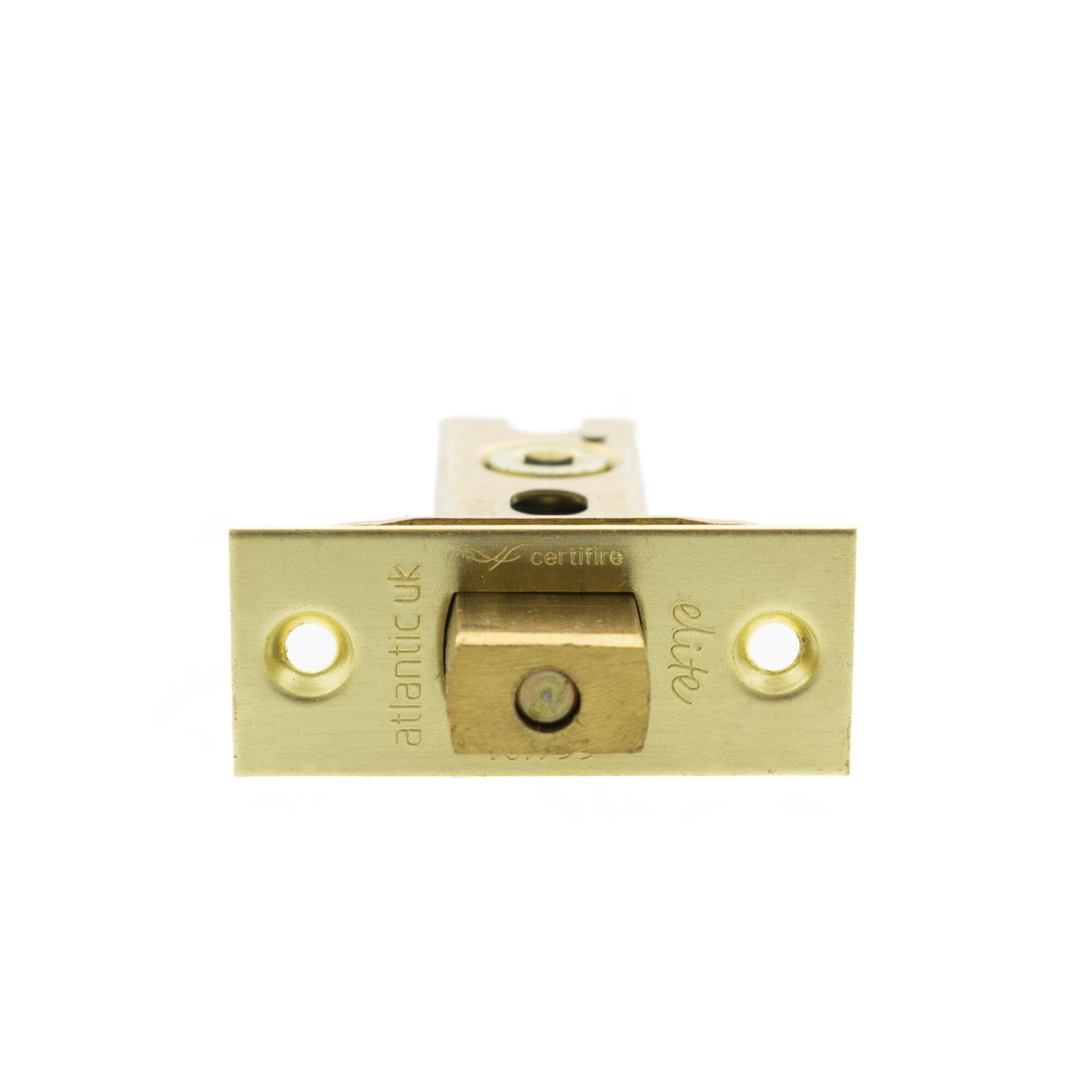 Atlantic Fire-Rated CE Marked Bolt Through Heavy Duty Tubular Deadbolt 3" Deadbolt Atlantic 3" Satin Brass 