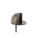 Atlantic Half-Moon Premium Floor Mounted Door Stop Door Stop Atlantic Each Matt Gun Metal 