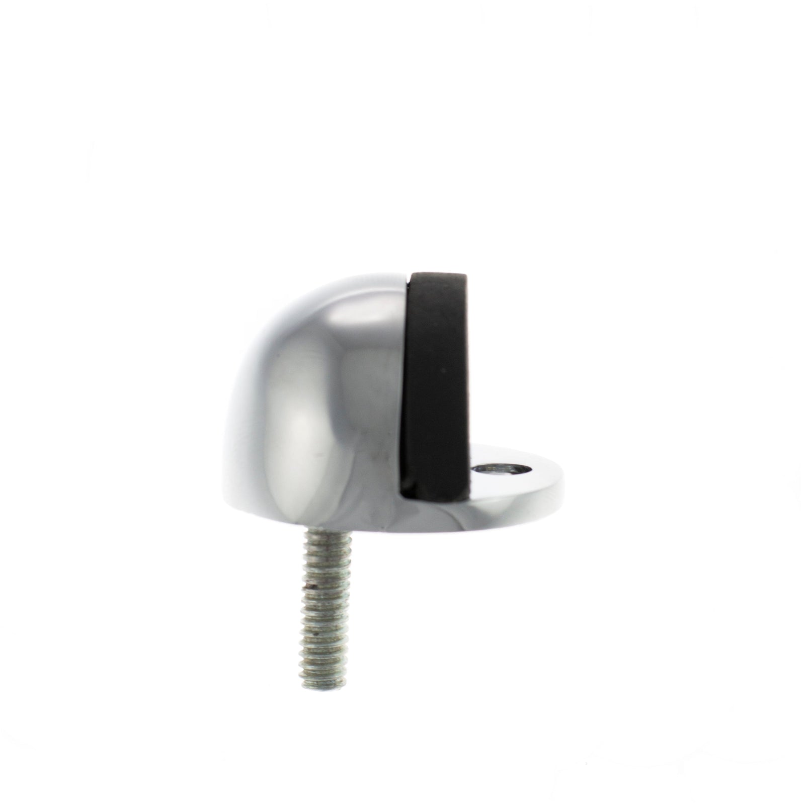 Atlantic Half-Moon Premium Floor Mounted Door Stop Door Stop Atlantic Each Polished Chrome 