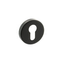 Atlantic Euro Escutcheon in Matt Black Escutcheon Atlantic 