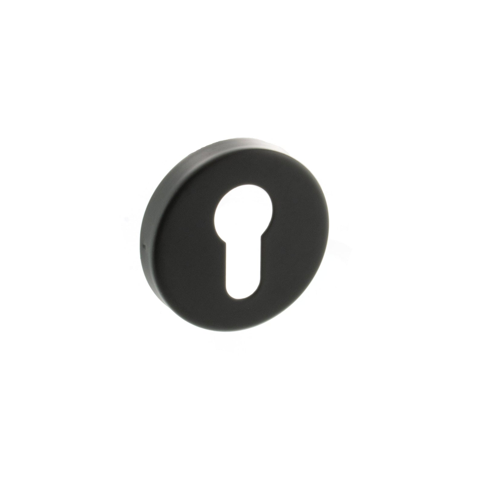 Atlantic Euro Escutcheon in Matt Black Escutcheon Atlantic 