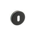 Atlantic Key Escutcheon in Matt Black Escutcheon Atlantic 