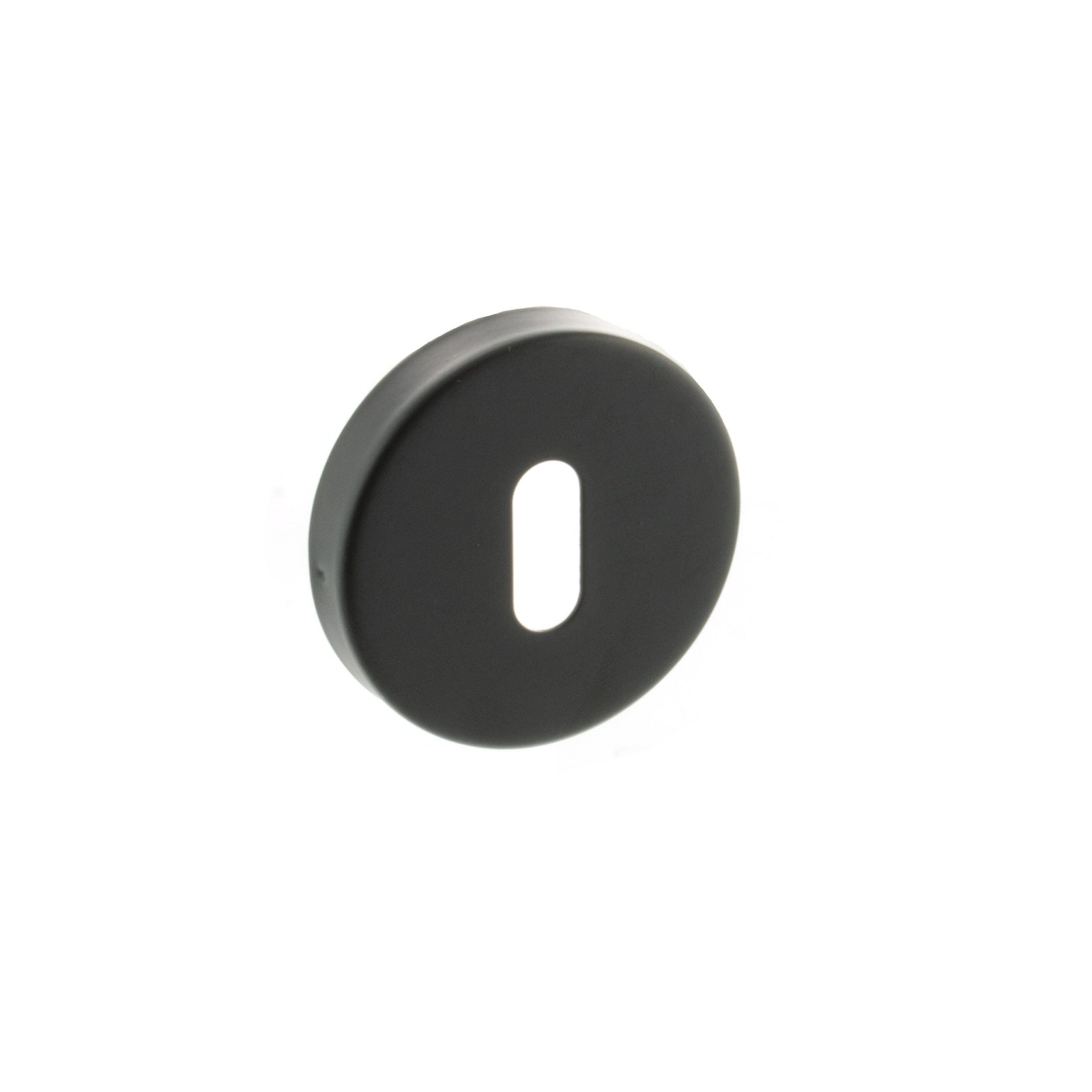 Atlantic Key Escutcheon in Matt Black Escutcheon Atlantic 