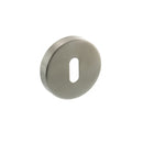 Atlantic Key Escutcheon Escutcheon Atlantic Pair Satin Stainless Steel 