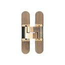 AGB Eclipse Fire Rated Adjustable Concealed Hinge in Matt Antique Brass Hinges Atlantic 