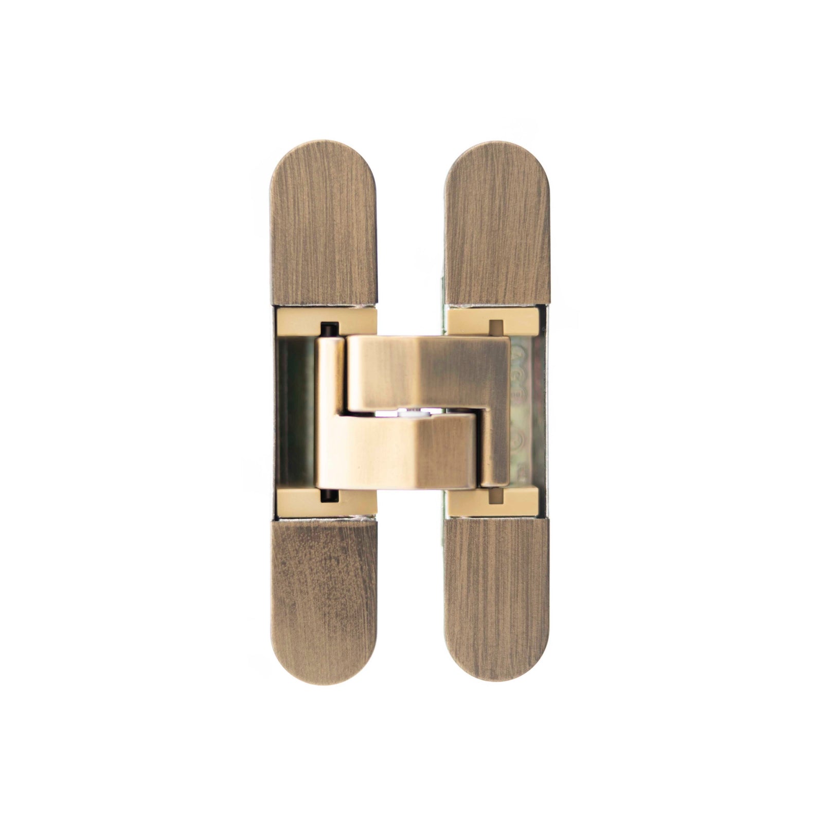 AGB Eclipse Fire Rated Adjustable Concealed Hinge in Matt Antique Brass Hinges Atlantic 