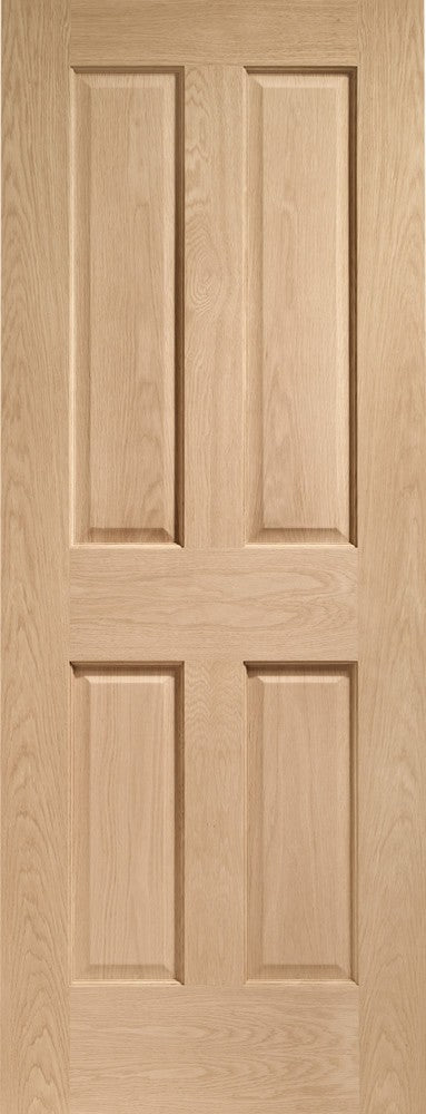 Victorian 4 Panel Internal Oak Door Internal Door XL Joinery 