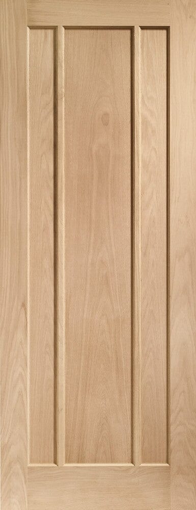 Worcester 3 Panel Internal Oak Fire Door Internal Fire Door XL Joinery 