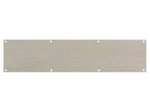 Atlantic Kick Plate Pre drilled with screws 780mm x 150mm Kick Plate Atlantic 780mm x 150mm Satin Stainless Steel 
