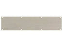 Atlantic Kick Plate Pre drilled with screws 880mm x 150mm Kick Plate Atlantic 880mm x 150mm Satin Stainless Steel 