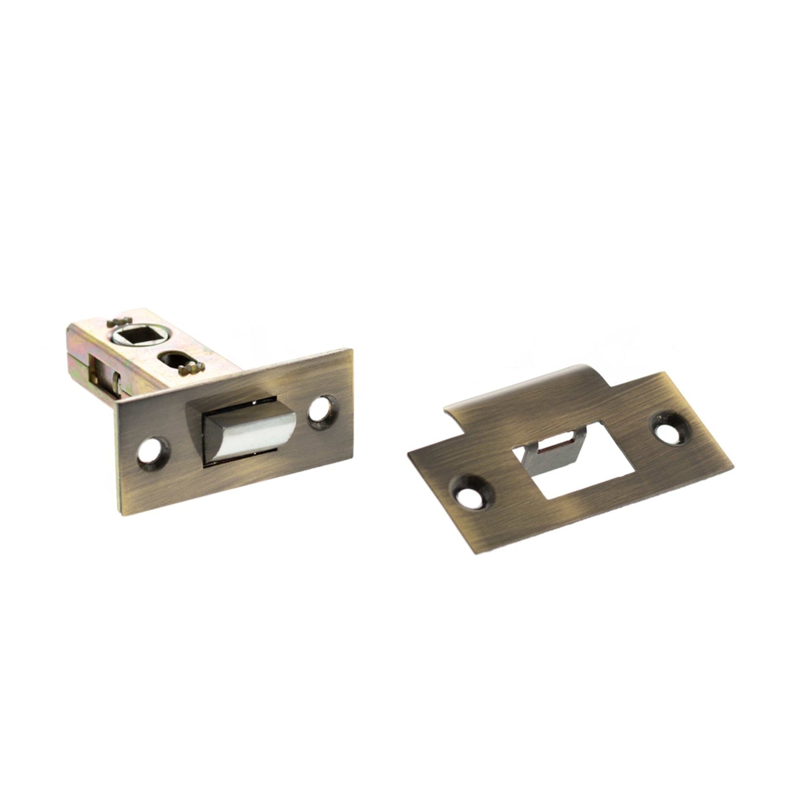 Atlantic Bolt Through Tubular Latch 2.5" Tubular Latch Atlantic 2.5" Antique Brass 