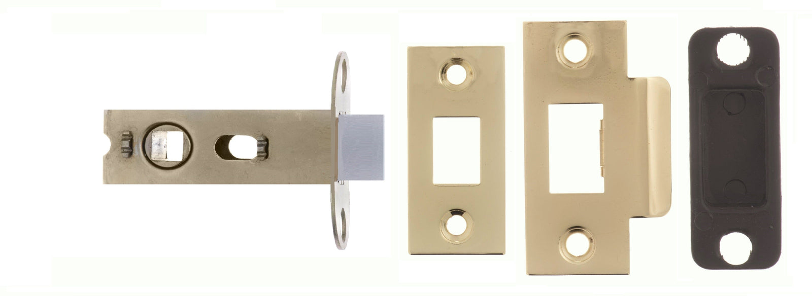 Atlantic Bolt Through Tubular Latch 2.5" Tubular Latch Atlantic 2.5" Polished Brass 