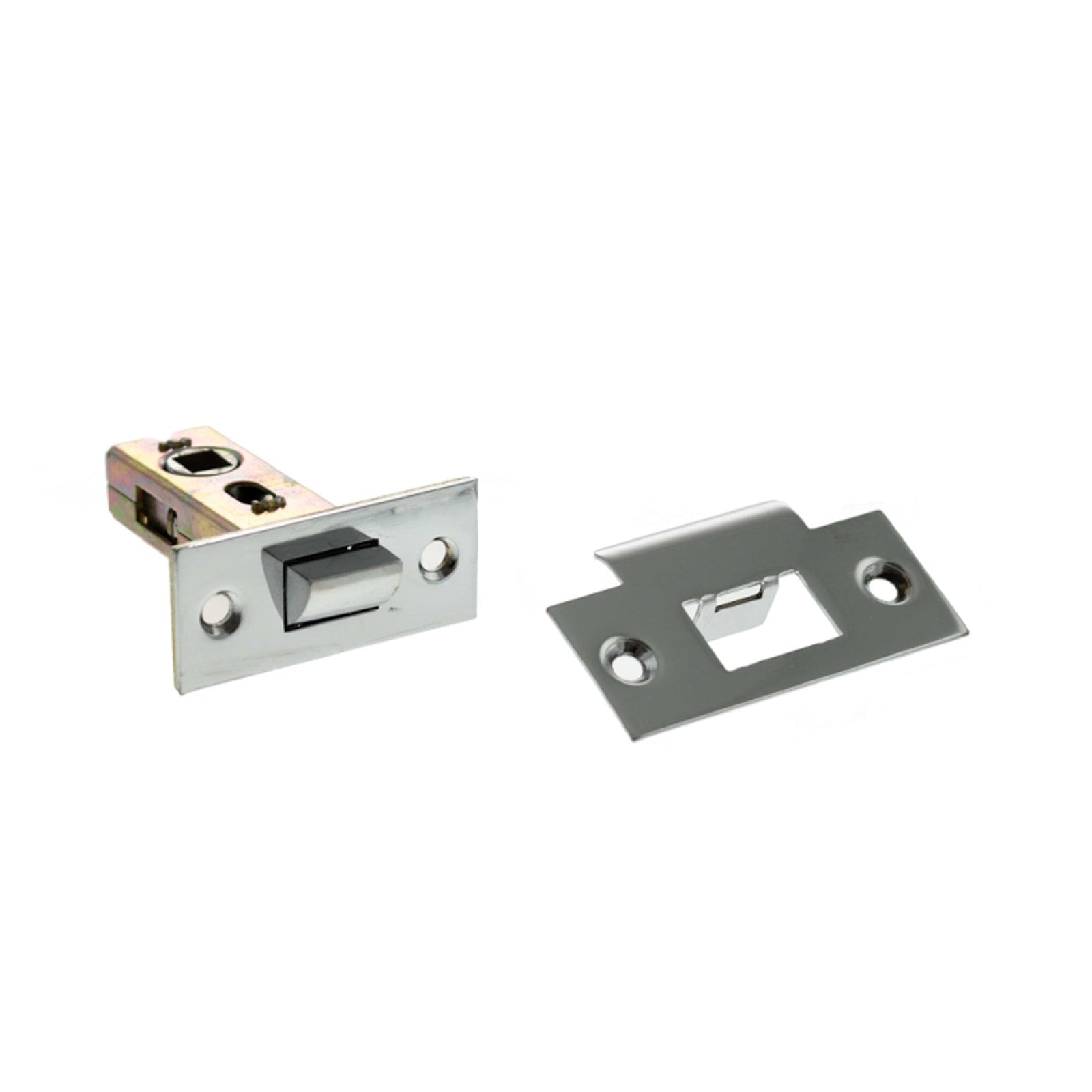 Atlantic Bolt Through Tubular Latch 2.5" Tubular Latch Atlantic 2.5" Polished Chrome 