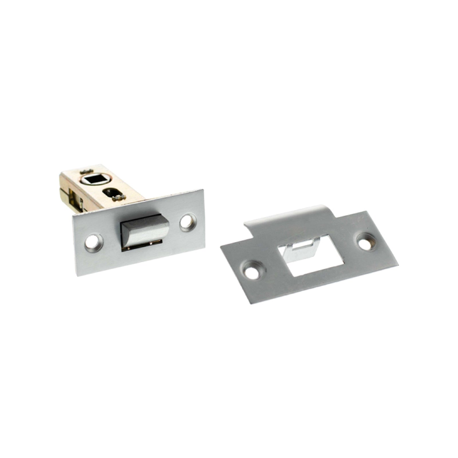 Atlantic Bolt Through Tubular Latch 2.5" Tubular Latch Atlantic 2.5" Satin Chrome 