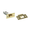 Atlantic Heavy Duty Bolt Through Tubular Latch 3" Tubular Latch Atlantic 3" Polished Brass 