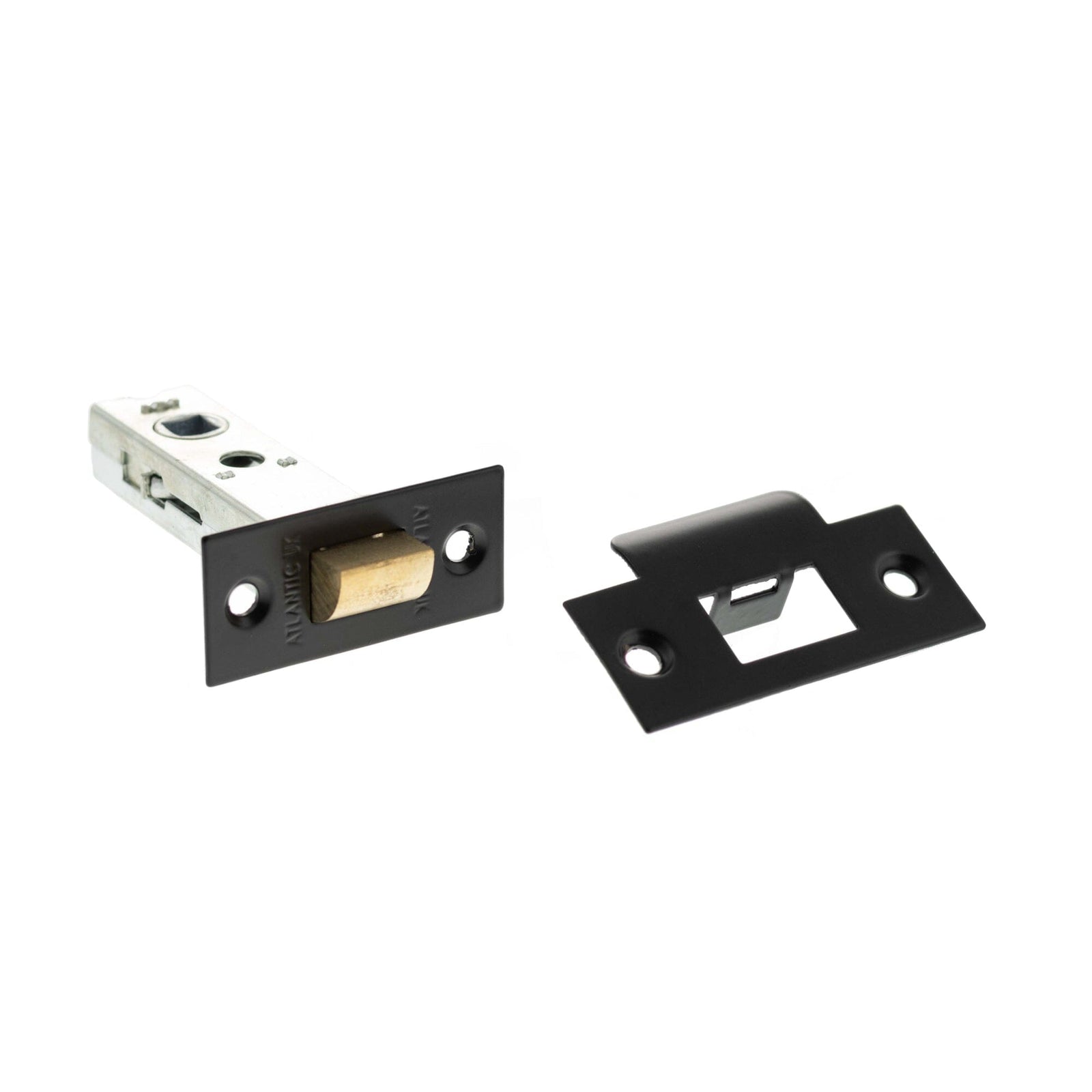 Atlantic Heavy Duty Bolt Through Tubular Latch 3" Tubular Latch Atlantic 3" Matt Black 