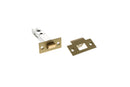 Atlantic Heavy Duty Bolt Through Tubular Latch 4" Tubular Latch Atlantic 4" Satin Brass 