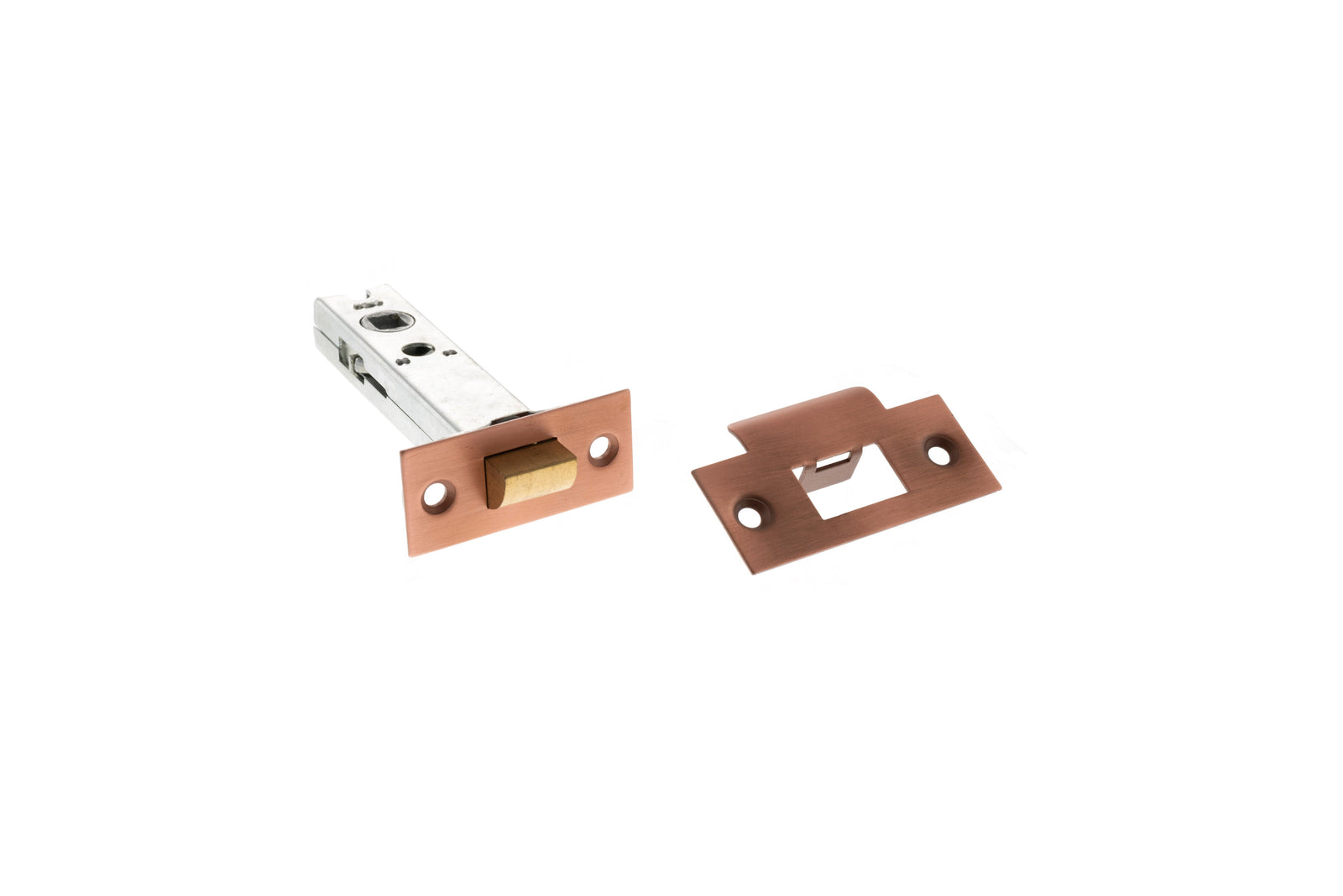 Atlantic Heavy Duty Bolt Through Tubular Latch 4" Tubular Latch Atlantic 4" Urban Satin Copper 
