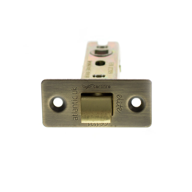Atlantic Fire-Rated CE Marked Bolt Through Tubular Latch 3"