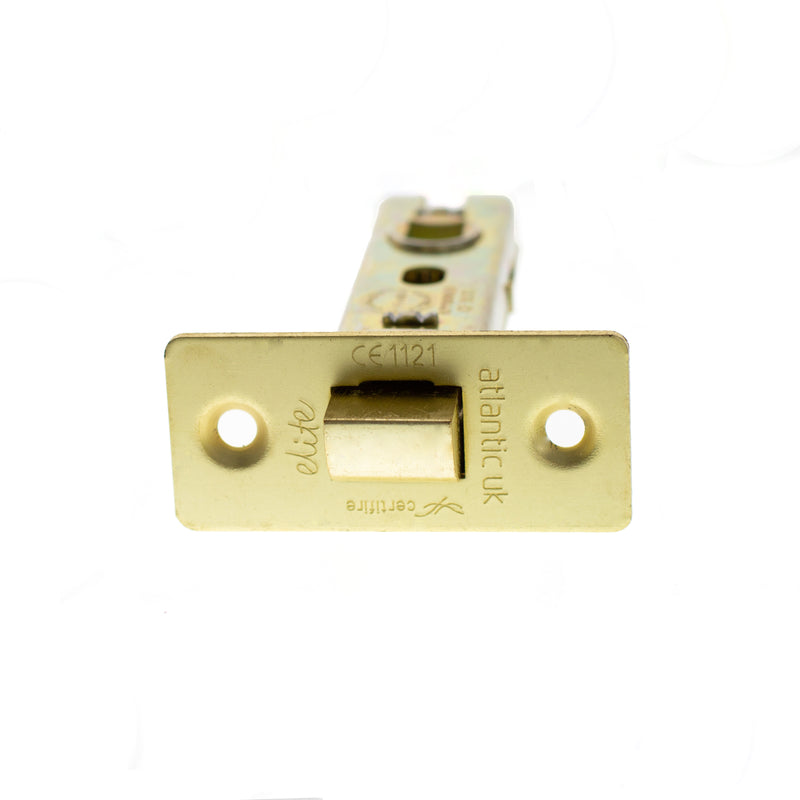 Atlantic Fire-Rated CE Marked Bolt Through Tubular Latch 3"