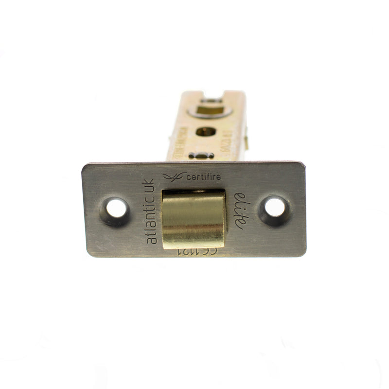 Atlantic Fire-Rated CE Marked Bolt Through Tubular Latch 3"