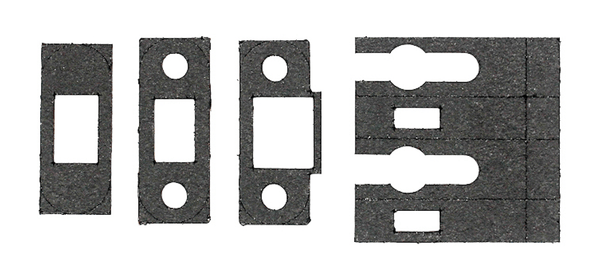 Atlantic Tubular Latch Intumescent Latch Kit FD60