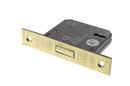 Atlantic 3 Lever Key Deadlock 2.5" Deadlock Atlantic 2.5" Polished Brass 