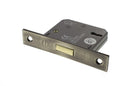 Atlantic 3 Lever Key Deadlock 3" in Antique Brass Deadlock Atlantic 