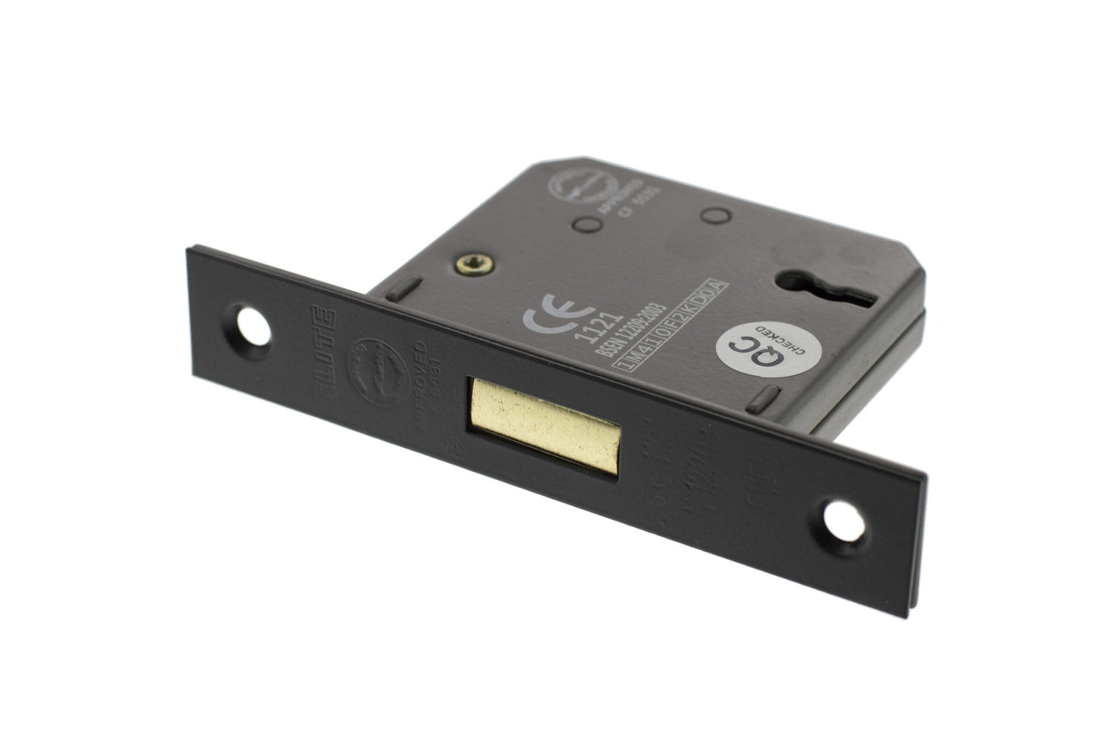 Atlantic 3 Lever Key Deadlock 3" Deadlock Atlantic 3" Matt Black 